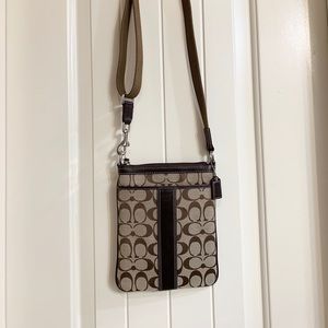 Signature Coach Crossbody Bag